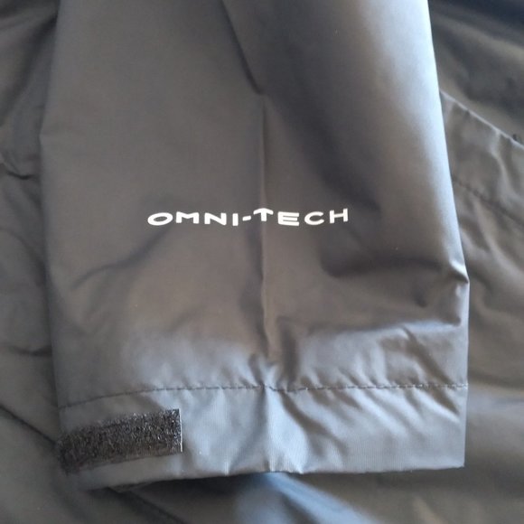 🆕Columbia Men's Timber Pointe II Waterproof Hooded Rain Jacket, Black, NWT - Picture 6 of 7